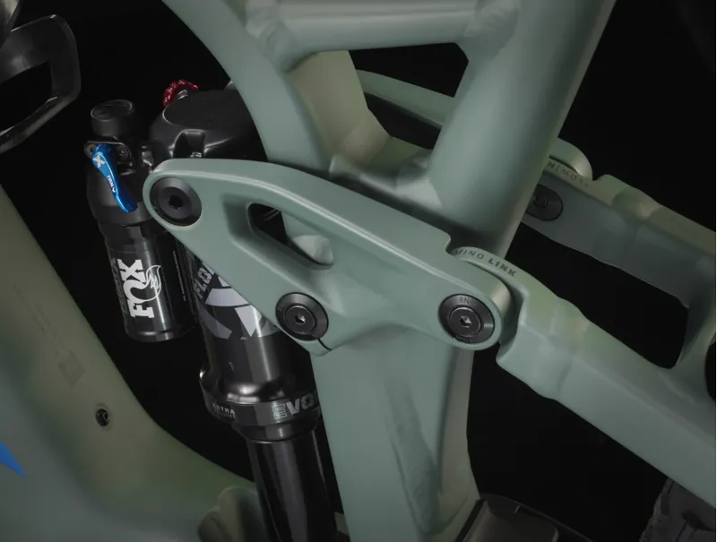 Trek Fuel EXe 8 GX AXS Full Suspension Electric Mountain Bike 2025 in Matte Keswick Green-6